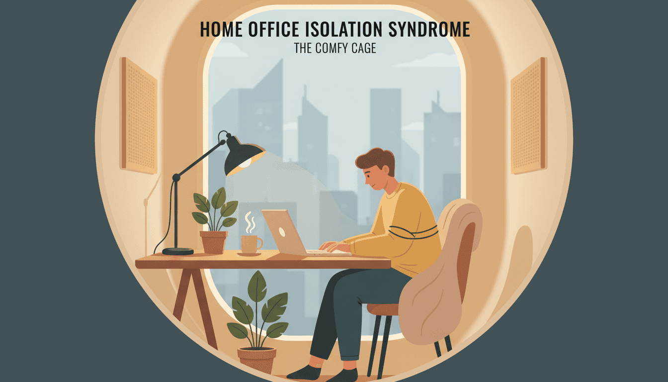 Syndrome d'Isolement en Télétravail : Quand Votre Maison Devient Votre Prison